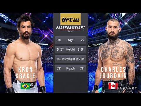 Charles Jourdain vs Kron Gracie fight footage