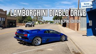 Lamborghini Diablo Drive: 1999 Alpine Edition VT
