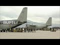 North Macedonia: Bodies of Bulgaria bus accident victims arrive at Skopje airport