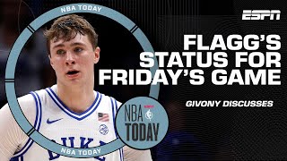 Cooper Flagg’s status for Duke’s Friday game + Legler calls him a ‘can’t miss’ prospect | NBA Today