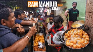 RAM MANDIR Bhajji | He Started First Time Capsicum Pakoda in Bangalore | Since 1982 | Street Food