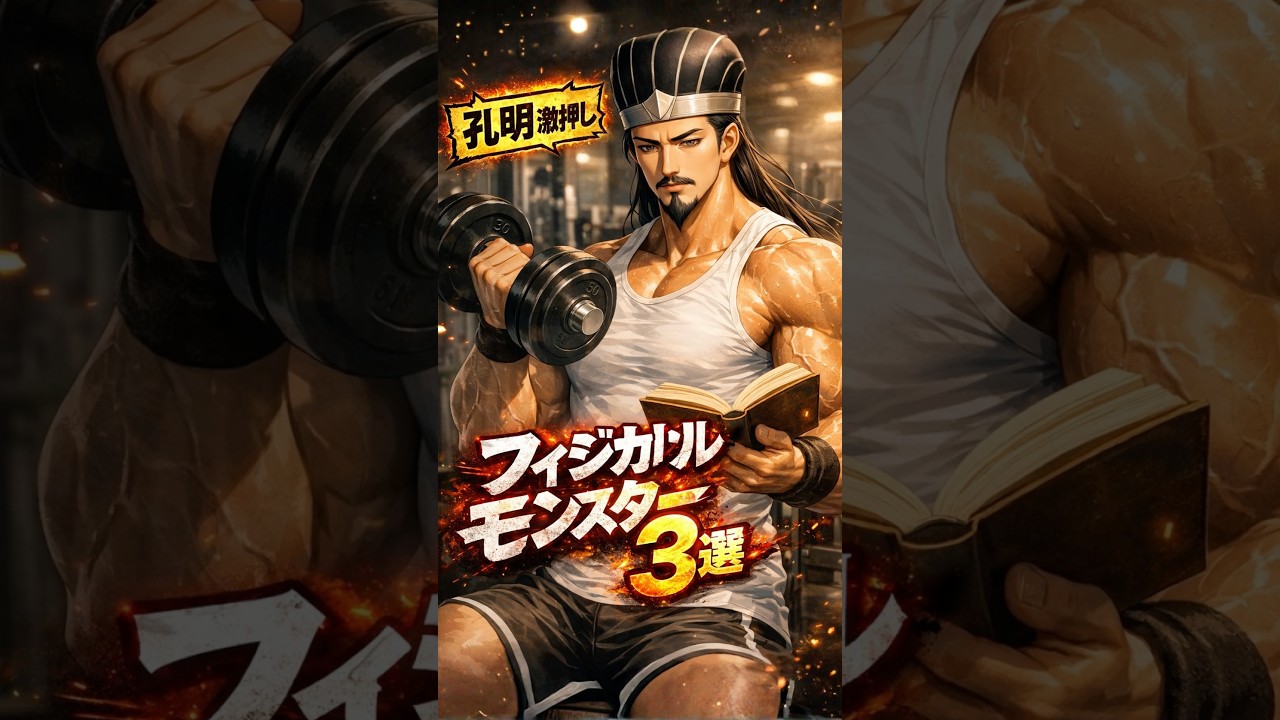 【三国志】孔明が認めた最強武将3人とは? #三国志 #諸葛亮 #孔明