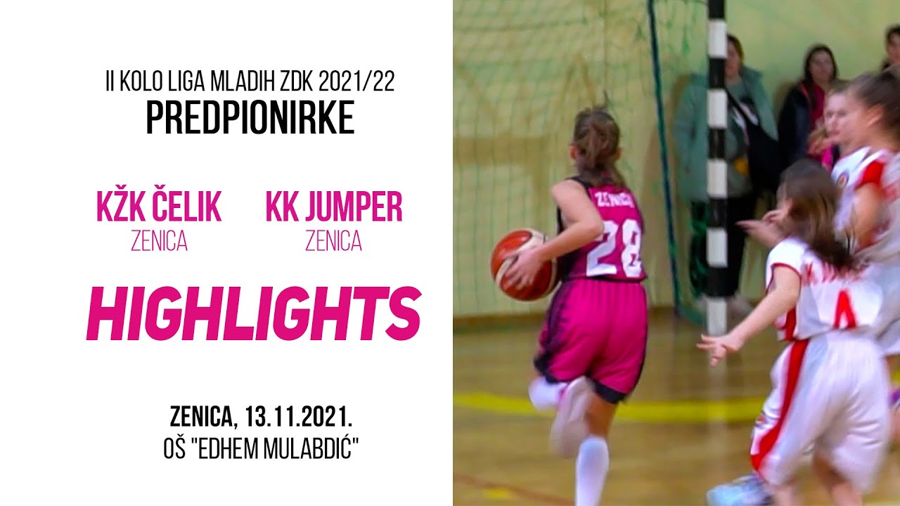 HIGHLIGHTS KŽK Čelik (Zenica) - KK Jumper (Zenica)