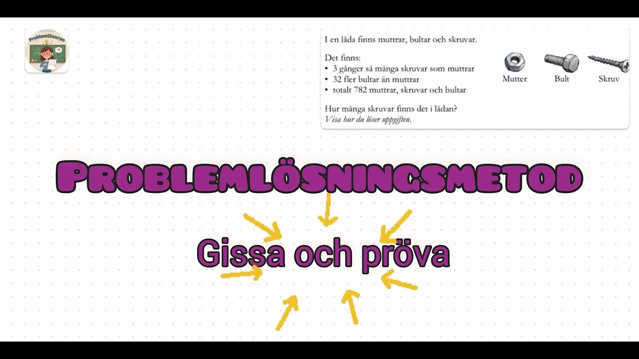 2.)​Den magiska tabellen – så här löser du NP-uppgiften steg för steg