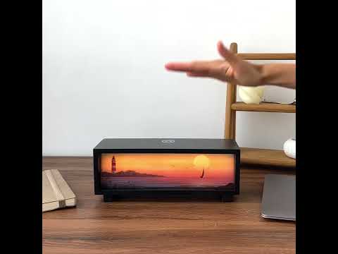 Нічник-панорама “Маяк”, чорний (LED, Акумулятор, USB Type-C), відео 1