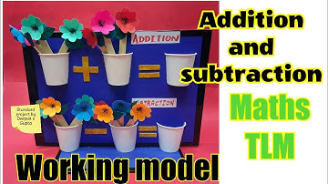 Addition and Subtraction working model tlm #additionandsubtraction #addition #subtraction #mathstlm