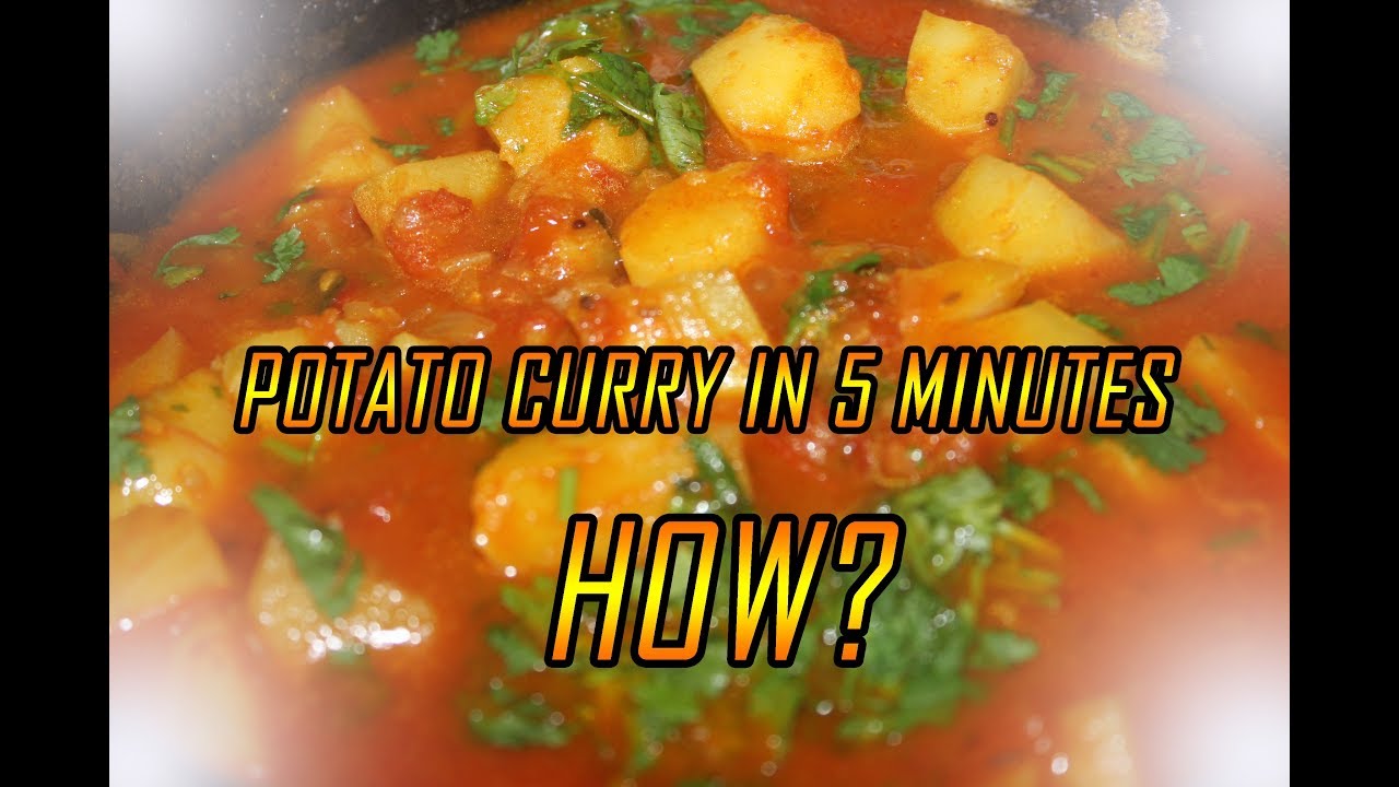 Tasty Potato Curry In 5 Minutes Andhra Special(Tamil) YouTube