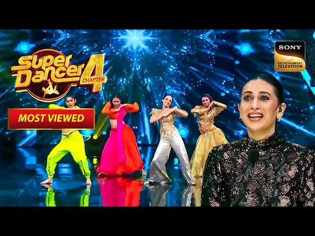 सारे Contestants ने मिलकर दिया Karisma Kapoor को Tribute | Super Dancer 4 | Most Viewed class=