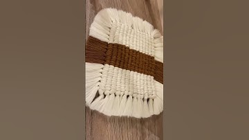 Macrame mirror.                         #macrame #macramemirror #bohostyledecor #handmade#tie&twist