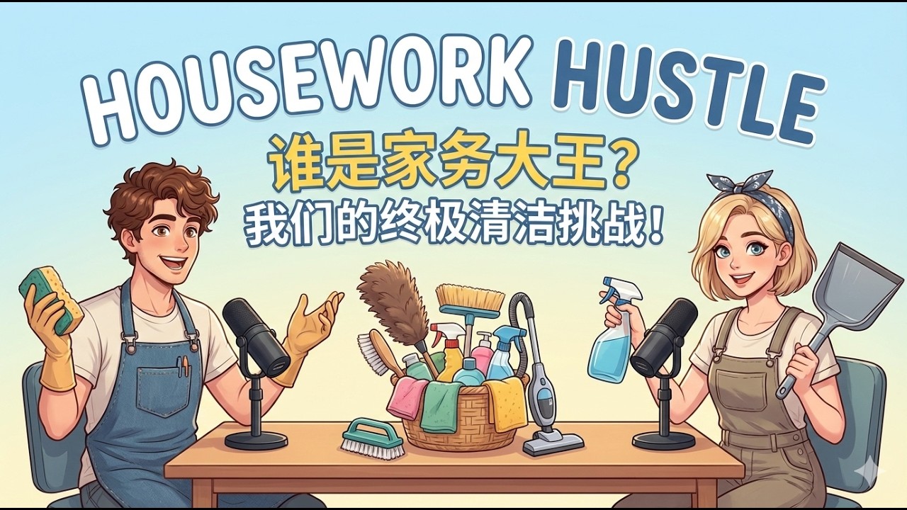 🎓 实用英语:如何准确表达你的日常家务 | Practical English: How to Accurately Express Your ...