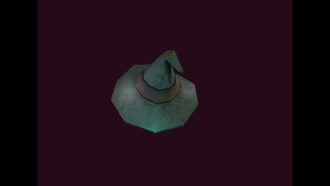 Stylized Mage Hat 3D Model Superhive (formerly Blender Market)