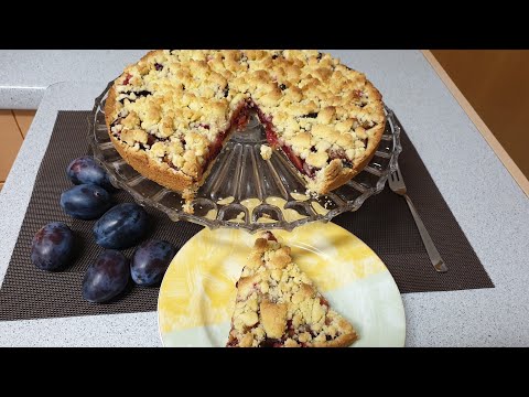 Vídeo: Como Fazer Uma Torta De Ameixa E Streisel