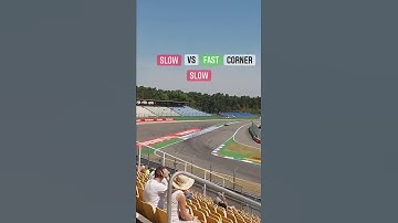 Thumbnail of slow vs fast corner in f1 😍🔥...................#formula1 #shorts