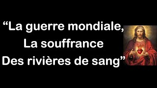 La Guerre, la souffrance, des rivières de sang - Luz de Maria 24 Mai 2024