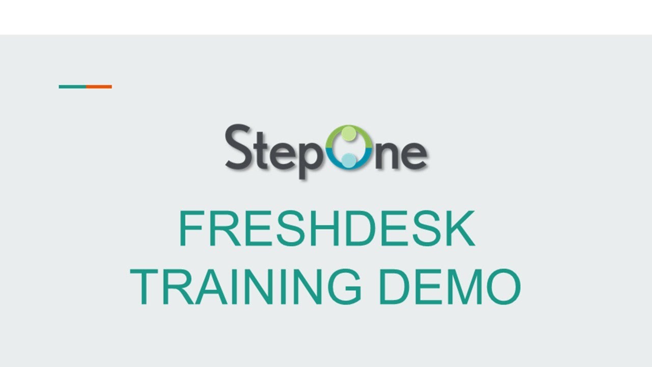 Freshdesk Application Training