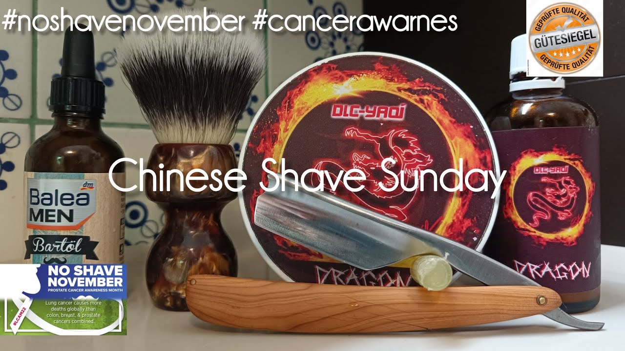 noshavenovember #cancerawarness 95th Straight Razor Shave Chinese Shave ...