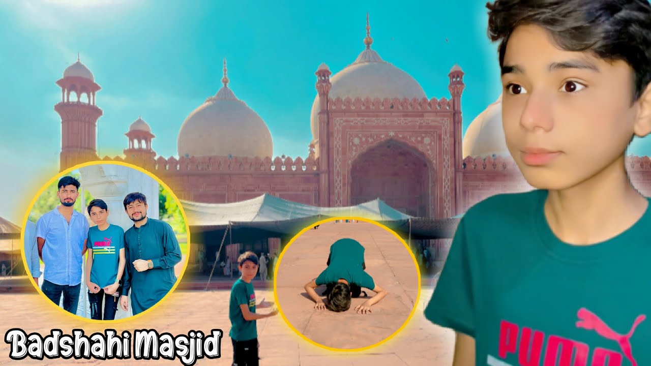 First Time Badshahi Masjid Me Jummah Parha 😍| Aj To Pura Lahore Ghoom Lia 😊