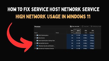How to Fix Service Host Network Service High Network Usage in Windows 11