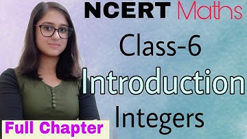 class 6 Integers Introduction NCERT Mathematics