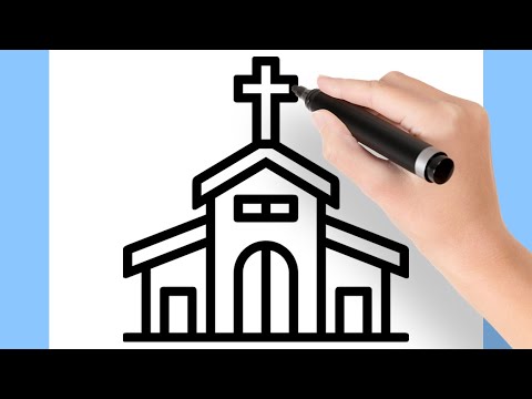 Vídeo: Como Desenhar Uma Igreja