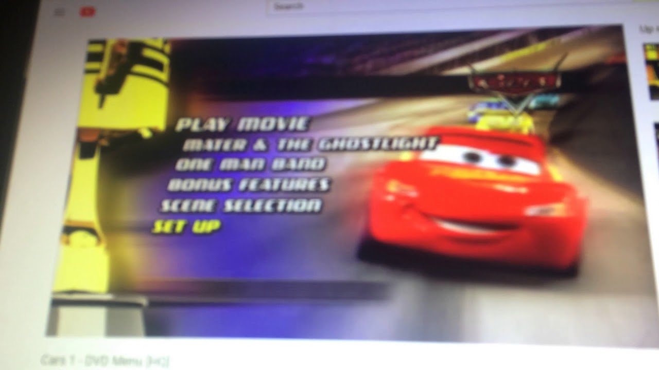 Cars 1 - DVD Menu [HQ] 