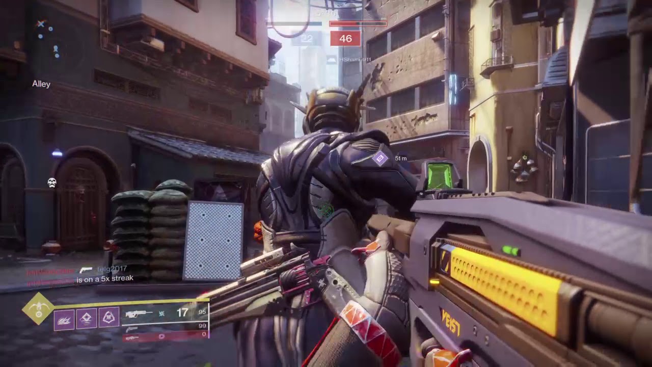 Destiny 2 Shadow Keep: Black Scorpion-4SR showcase.