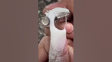 Thumbnail of Dental Floss Nail that's Functional 🦷😬 Shh.. don't tell my dentist #nails