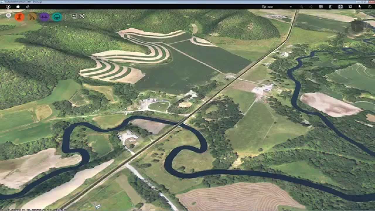 Drainage Design for InfraWorks 360 2015 Watershed Analysis YouTube