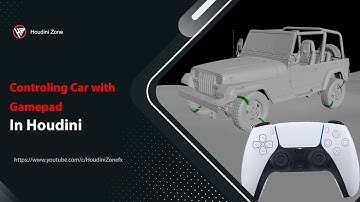 How to Drive Car Dynamically Using Gamepad or Keyboard in Houdini | Houdini FX |