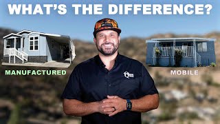 What's The Difference Between A Manufactured Home and Mobile Home? | Manufactured Vs Mobile Homes!