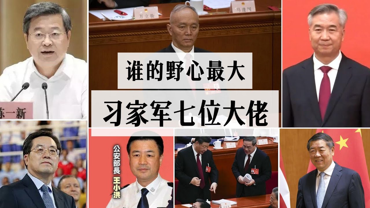 习家军七位大佬大盘点，“扮猪吃老虎”、“指定接班人”、“超级锦衣卫”、“官场横着走”，谁的野心最大？ - YouTube