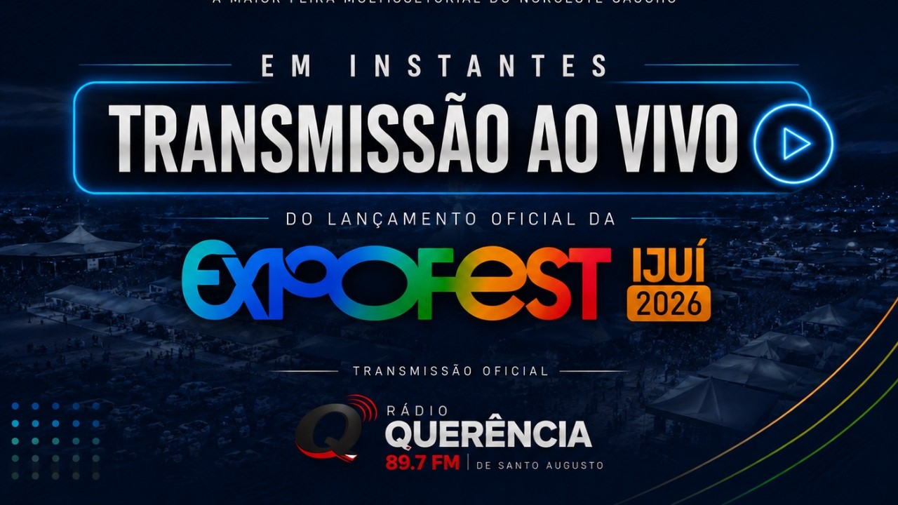 AO VIVO 🔴 Lançamento Oficial da Expofest Ijuí 2026
