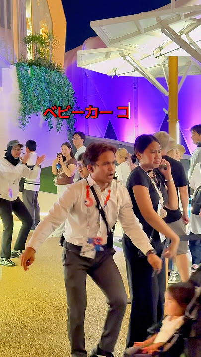 Staf Paviliun Indonesia Bernyanyi & Anggun Mengarahkan Kereta Bayi | Expo 2025 Osaka 🎶🇮🇩