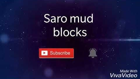 MUD BLOCKS #ecofriendly #CSEB #compressedearthblocks #interlock