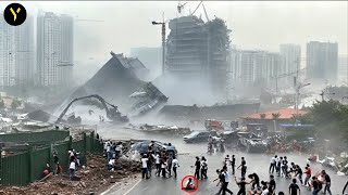 Tragic Moment! 399 Shocking Natural Disasters Caught on Camera | Massive Storm in China