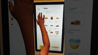 🔥Self Ordering Kiosk at McDonalds: How to Use It #shorts