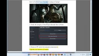 Fix Dead Space Remake Crashing at Startup on Windows