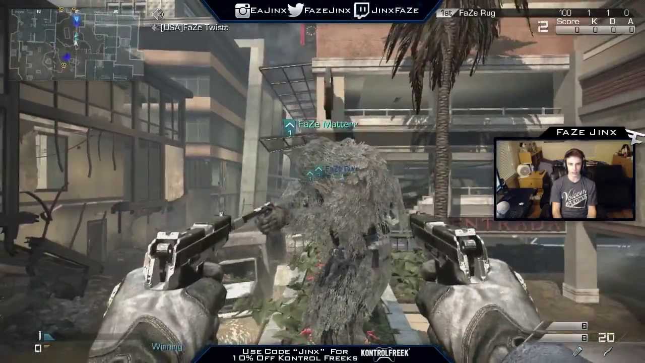 FaZe Jinx: The Trickshot RACE! Episode 2