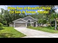 Video Tour of Beautiful Home for Sale in Tampa, Florida