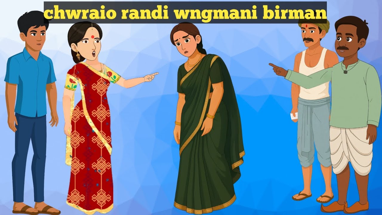 Chwrai jorao randi wngmani kwpal birman// sad story// kokborok cartoon story//