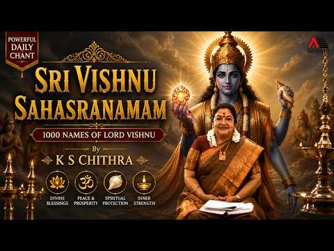 SRI VISHNU SAHASRANAMAM | K S CHITHRA | TRADITIONAL | SAI MADHUKAR | 34:20 MIN