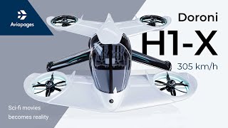 Soaring into the Future: Discover the Doroni H1-X eVTOL Personal Flying Vehicle