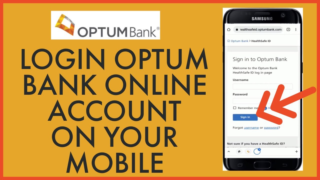How To Login Optum Bank Account From Mobile Optum Bank Account Sign