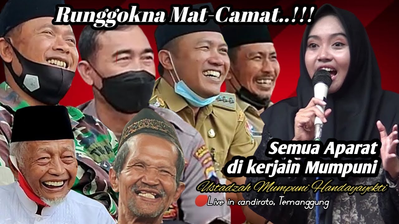 SUPER KOCAK..!!..Semua Aparat di buat tertawa oleh Ustz  Mumpuni Handayayekti