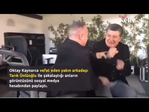Oktay Kaynarca’nın Tarık Ünlüoğlu ile şakalaşırken önceden çekilmiş videosu