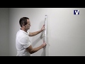 This is how easy it is - Gluing magnetic wallpaper