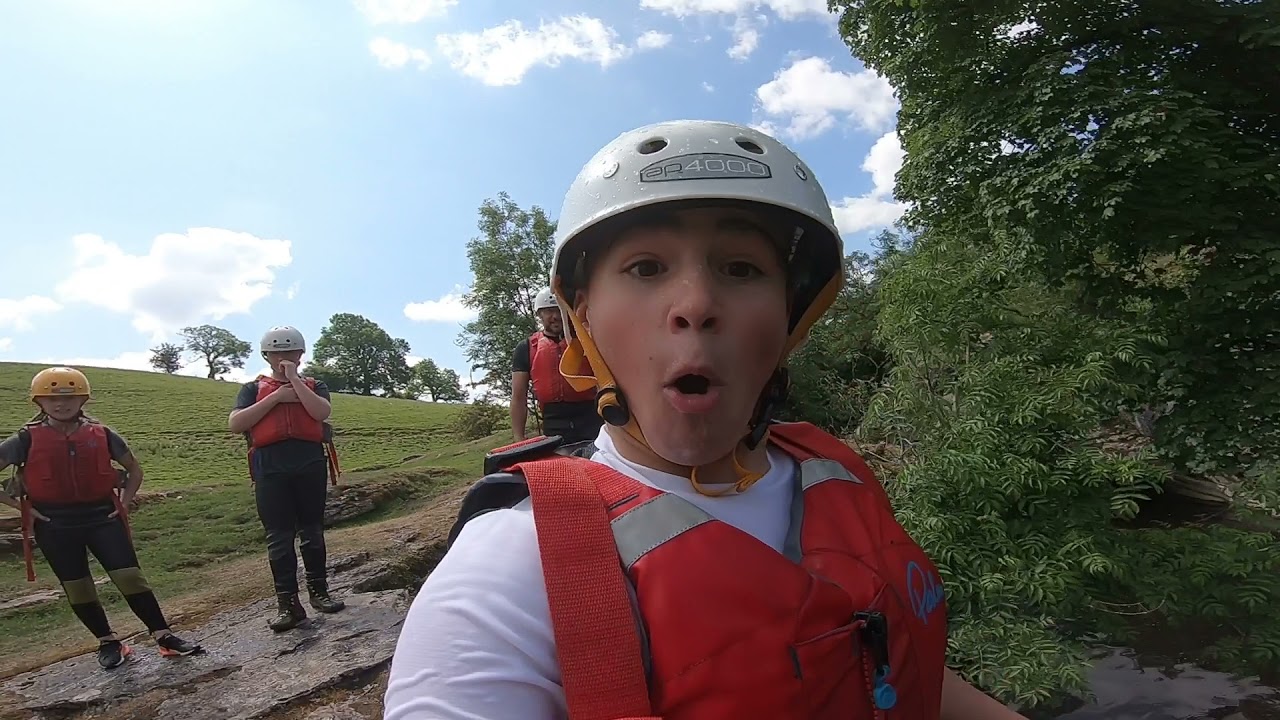 Ghyll Scrambling in Kirkby Stephen