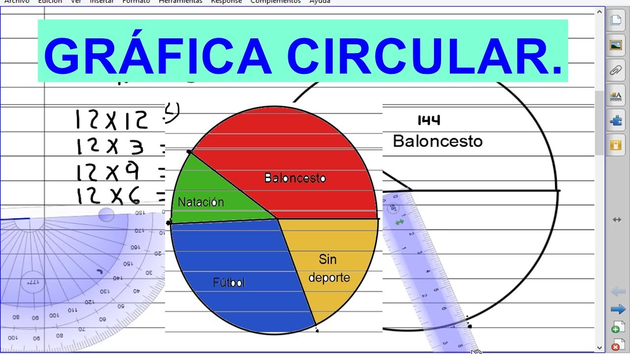 Grafica Circular o de Pastel - YouTube