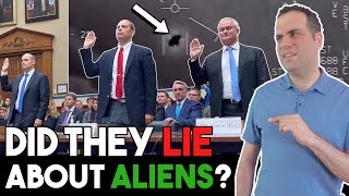 Is the Government HIDING ALIENS?! Body Language Analyst Reacts to U.S. Congress UFO/UAP Hearing!