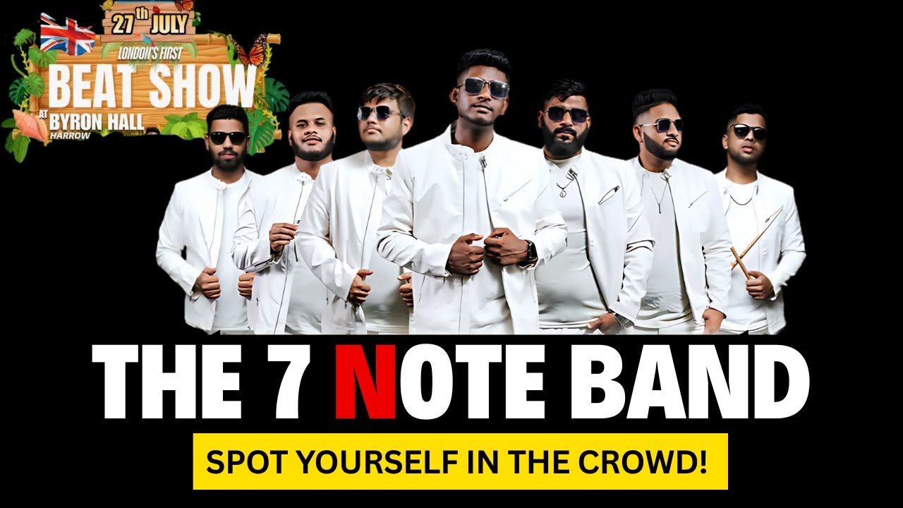 The 7 Notes Set the Stage on Fire at Beat Show London | Spot Yourself in the Crowd | GoaPages UK